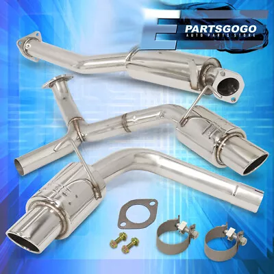 For 00-09 Honda S2000 S2K AP1 AP2 JDM 2.5  Dual Catback Exhaust System 3.5  Tips • $143.99