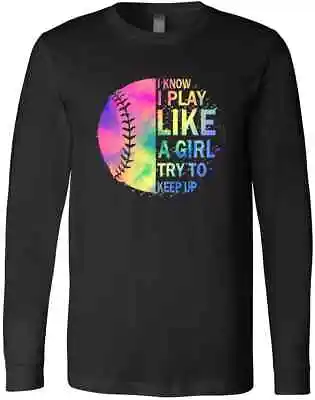 Softball Shirts For Girls Softball Sport Lovers Gift Baseball Cricket  T-Shirt • $29.99