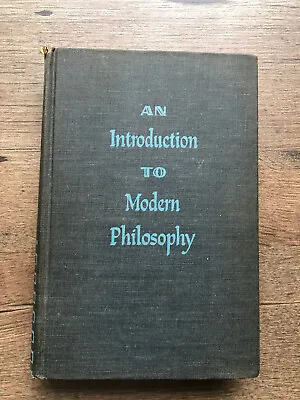 An Introduction To Modern Philosophy By Alburey Castell - 1954 Publication • $9.75