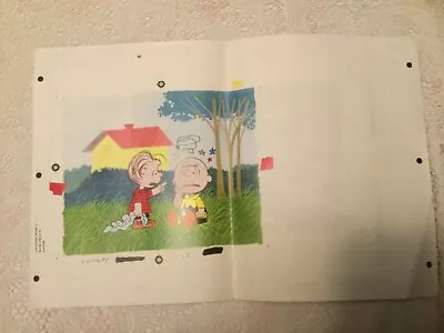 Peanuts Animation Sheet Copies Charlie Snoopy Pig Pen Marcie Freddie Fabulous  • $11.99