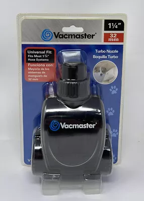 Vacmaster  Turbo Nozzle W/Pet Hair Remover Bristles - Universal 1.25” Model V1TN • $19.76