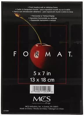 MCS Format Frame 5x7 Black (Same Shipping Any Qty) • $2.95