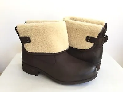 UGG ALDON STOUT WATER RESISTANT SHEARLING LINED Boot US 8.5 / EU 39.5 / UK 7  • $125