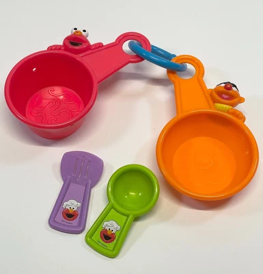 $11.69 • Buy Sesame Street Cookie Monster Tub Pots And Pans Pretend Play Kitchen Dishes