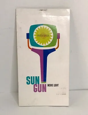 Vintage Sylvania Sun Gun Manual Instructions EUC • $6