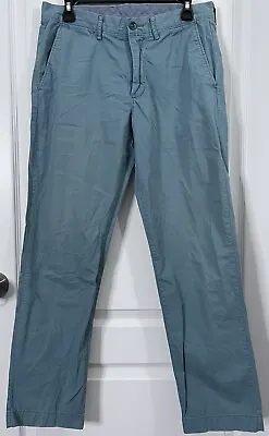 J. Crew Men's Chino Pants W31 X L30 Lightweight Urban Slim Blue Green Teal  • $16.19