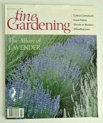 Vintage Fine Gardening Magazine June 2000 No. 73 The Allure Of Lavender  • $6.99