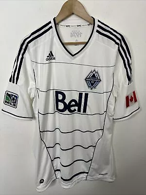 Vancouver Whitecaps 2011 Home Shirt Adidas Jersey MLS Soccer Men L Formotion • $39