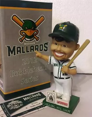 2012 Madison Mallards Vintage Bobble Boy  Called Shot  Sga Bobblehead ~ Nib  • $14.99