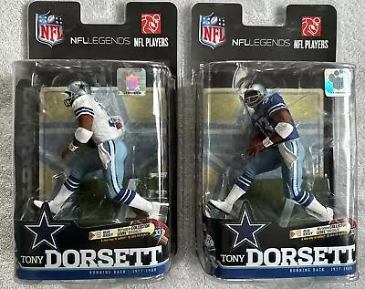 McFarlane Legends 6 Tony Dorsett Dallas Cowboys Regular And Chase • $160