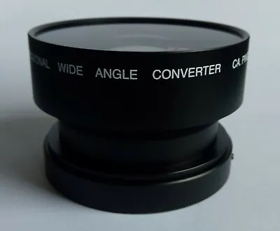 Cavision Wide Angle Converter PWC06X72 II/B Fits Canon XL1/2 16x Auto Lens • £185