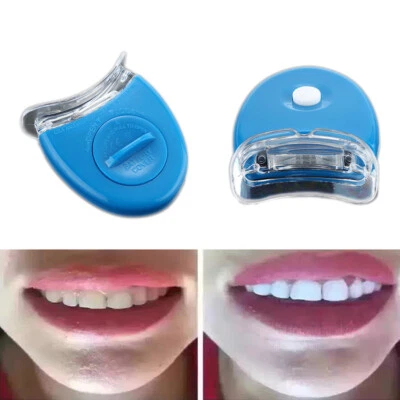 $10.50 • Buy Teeth Whitening Light LED Dental Kit Tooth Whitener UV Teeth Activator LED Light