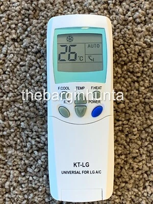 $36.95 • Buy LG Split System Air Conditioner Remote Control For ALL MODELS