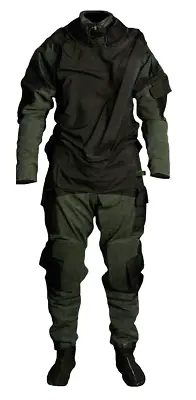 Mustang Survival Sentinel Tactical Dry Suit MSD575 NV Medium Short • $329