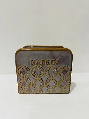 Aphorism Grey Ceramic  Napkin Holder Dispenser • £14.99