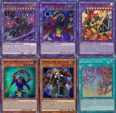 Yugioh Branded Star Warrior Deck - Idaten Aluber The Jester Of Despia Fusion  NM • $81.25