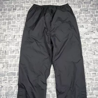 Stearns Dry Wear Pants Mens Medium Black Ripstop Mesh Lined Lightweight Water • $19.99