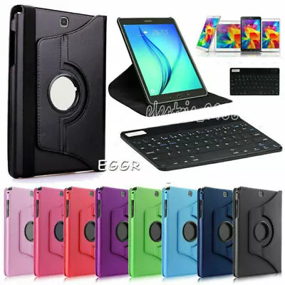 $14.51 • Buy For Samsung Galaxy Tab A A 6 7  8  10.1  10.5  Tablet Keyboard Rotate Case Cover