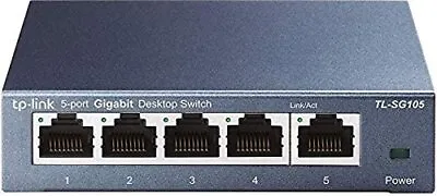 TP-Link5 Port Ethernet Network Switch Unmanaged(TL-SG105) Refurbished • $12.99