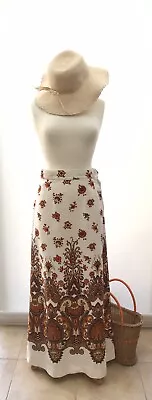 Vintage Hand Made Unique 60’s/70’s Maxi Skirt Size Small • £30