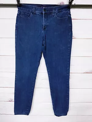 NYDJ Womens Jeans Size 10 Blue Skinny Leg Mid-Rise Lift & Tuck 5 Pockets • $29.99