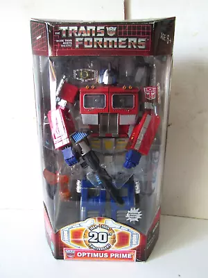 Transformers Optimus Prime Masterpiece 20th Anniversary 2003 Hasbro New SEALED • $199.99