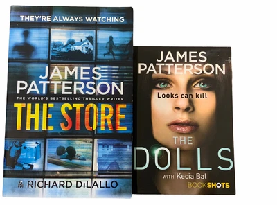$18.99 • Buy James Patterson 'The Store' Plus Bookshots 'The Dolls' Paperback Books