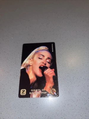 £2.50 • Buy Madonna Memorabilia Phonecard