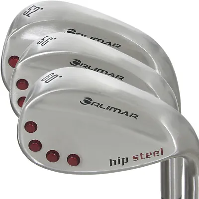 Orlimar Golf Clubs HipSteel 3 Piece Wedge Set (52*/56*/60*) Steel Shafts • $79