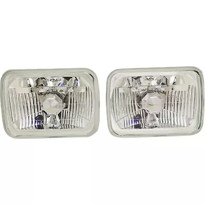 New Headlights Driving Head Lights Headlamps Set Of 2 Chevy VW Pair • $46.73