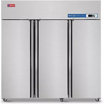 72'' W 3-Door Commercial Refrigerator  Stainless Steel Reach In 54 Cu.ft WK-72R • $3348