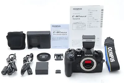 [Mint] OLYMPUS OM-D E-M1 Mark II 20.4 MP Digital Camera Shutter Count 920 #1193 • $1126.49