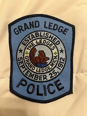 Grand Ledge Police Department Michigan Shoulder Patch • $5