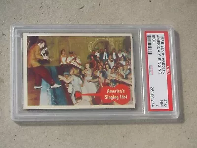 Psa Elvis Presley 1956 America's Singing #10 Graded Music Movie Elvis Psa 7 • $11.50