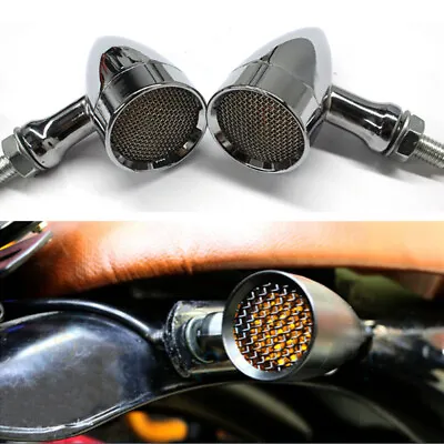 Motorcycle Bullet LED Tail Brake Turn Signal Light For Harley Davidson Electra • $19.17