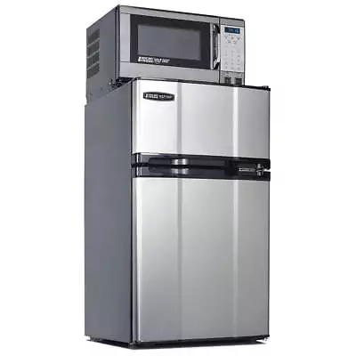 MICROFRIDGE 3.1MF7-7B1SX Refrig/Freezer/MicrowaveSS2.9 Cu. Ft. • $1026.15