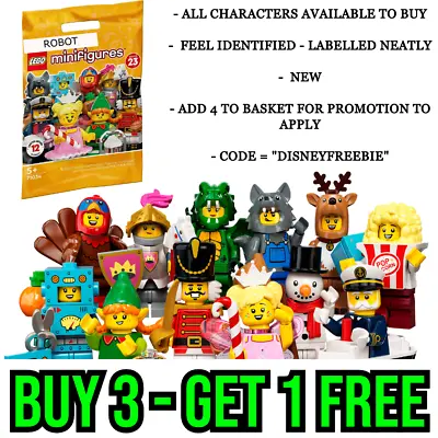 £4.95 • Buy Lego Minifigures Series 23 - Choose Your Figure - 71034 - Cmf Christmas Theme
