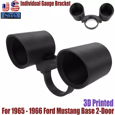 Low Profile Rally Pac For 1965 - 1966 Ford Mustang 2 1/16  Electric Gauges US • $56.99