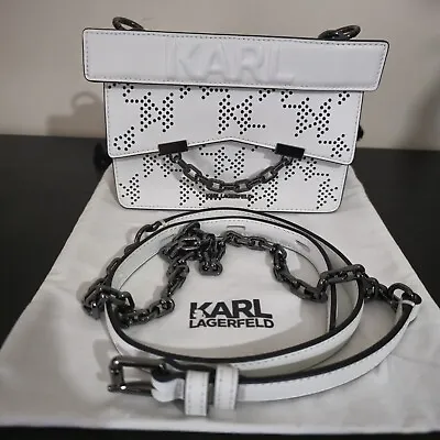 Karl Lagerfeld White Small Crossbody Bag • £44.99