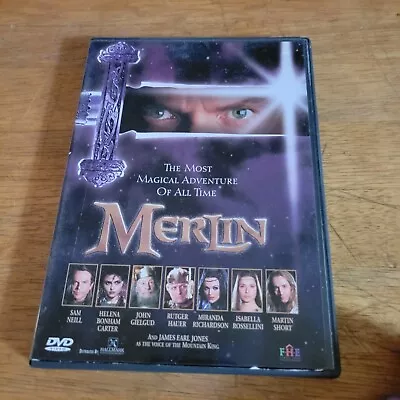 DVD ~ Merlin (DVD 1998) Sam Neill Martin Short Rutger Hauer • $6.99