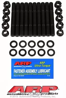 ARP 140-5401 Mopar B/RB 2-Bolt Main Studs Hex Nuts Chromoly Black Oxide Kit • $100.06