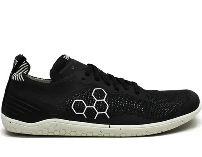 £80 • Buy Vivobarefoot Mens Trainer Geo Racer Knit Mesh - 12 UK - Obsidian Black 