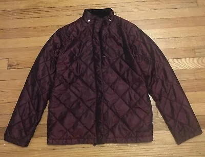 VtG Men’s GUESS Full Zip Snap Button Pocket L/S Quilted Jacket Size M (READ) • $5.99