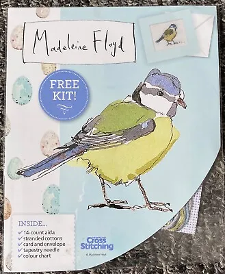 Blue Tit By Madeleine Floyd - Counted Cross Stitch Card Tit • £2.99