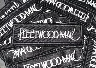 Fleetwood Mac Patch - Rumours Dreams Stevie Nicks Embroidered Iron On Patch • $7