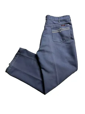 Vintage 60s 70s Pants Mens 33X27 Bell Bottom Flare Disco • $23.32