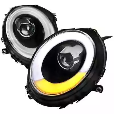 Projector Black Headlights Lamps G2 Ring DRL 07-15 Mini CooperR55 R56 R57 R59 • $343