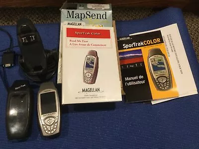 Magellan SporTrak Color Water Resistant GPS Mapping Receiver With MAPSEND Bundle • $50