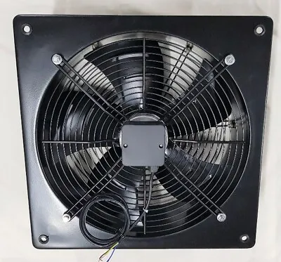 Axial Plate Fan 230V 250-600mm 1400rpm Industrial Extractor Fan Speed Control • £294.99