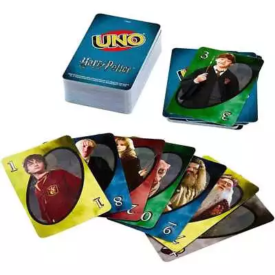 UNO Harry Potter 112 Family Card Game Toy Wild Flip Party Children Kids Gift AU • $15.49
